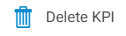 The Delete KPI button